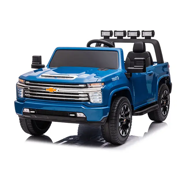 Licensed Silverado 24v Kids Ride on Car With Remote Control Baby Toys Juguetes Para Los Ninos 2 Seats Electric Cars for — view 1