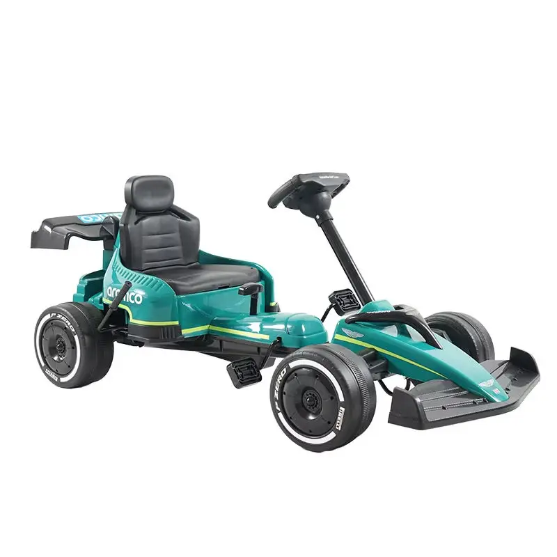 Licensed Aston Martin Children's Electric Karting Car Kids Drift Car Four Wheel Kart Racing Car Electric Go Kart for Kid — view 1