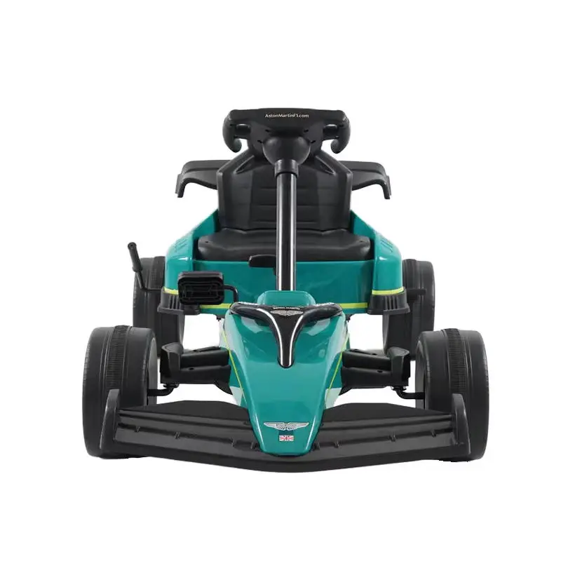 Licensed Aston Martin Children's Electric Karting Car Kids Drift Car Four Wheel Kart Racing Car Electric Go Kart for Kids — image 2