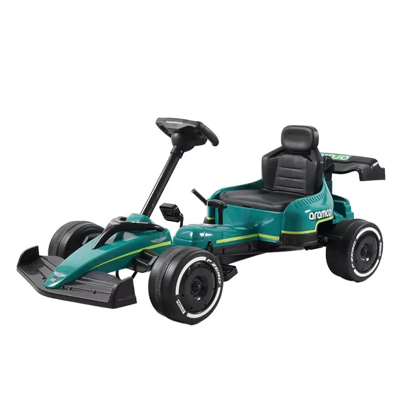 Licensed Aston Martin Children's Electric Karting Car Kids Drift Car Four Wheel Kart Racing Car Electric Go Kart for Kids — image 6