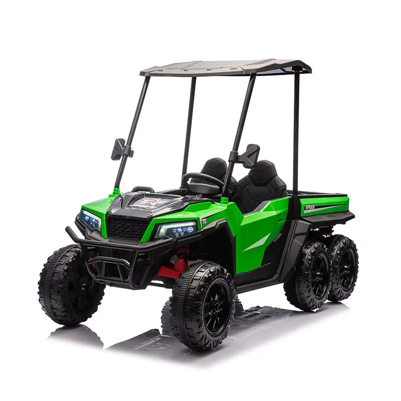 New Arrival 24V Children's Electric Tractor Large Size 2 Seats Kids Electric Car Kids Ride on Tractor — view 1