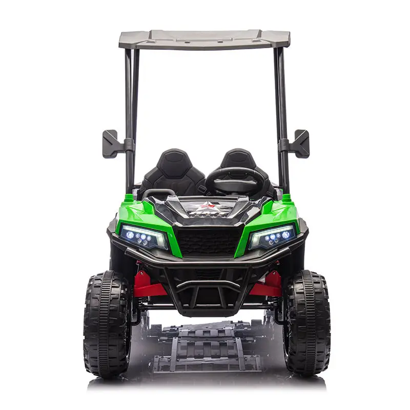 New Arrival 24V Children's Electric Tractor Large Size 2 Seats Kids Electric Car Kids Ride on Tractor — image 2