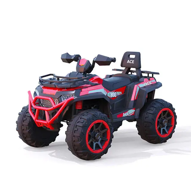 Unisex Electric ATV Off-Road Four-Wheeler Beach Car Large Two-Seater Ride-on Toy for Kids Age 2 to 4 Made of Durable Plastic — image 4
