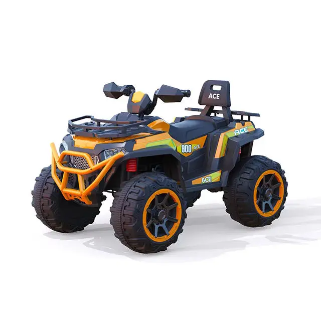 Unisex Electric ATV Off-Road Four-Wheeler Beach Car Large Two-Seater Ride-on Toy for Kids Age 2 to 4 Made of Durable Plastic — image 6