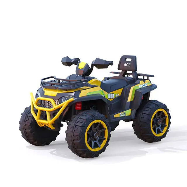 Unisex Electric ATV Off-Road Four-Wheeler Beach Car Large Two-Seater Ride-on Toy for Kids Age 2 to 4 Made of Durable Plastic — image 7