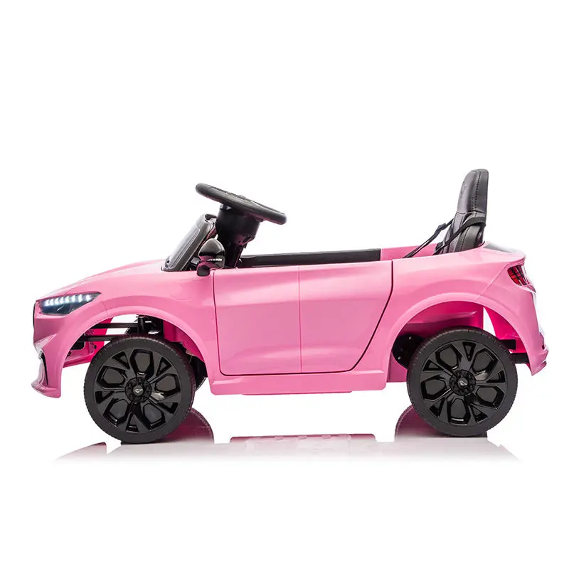 Licensed Ford Mustang Mach E Kids Electric Car with 24V Battery Powered Remote Control Pink Plastic Ride-On Cars for Girls — image 3