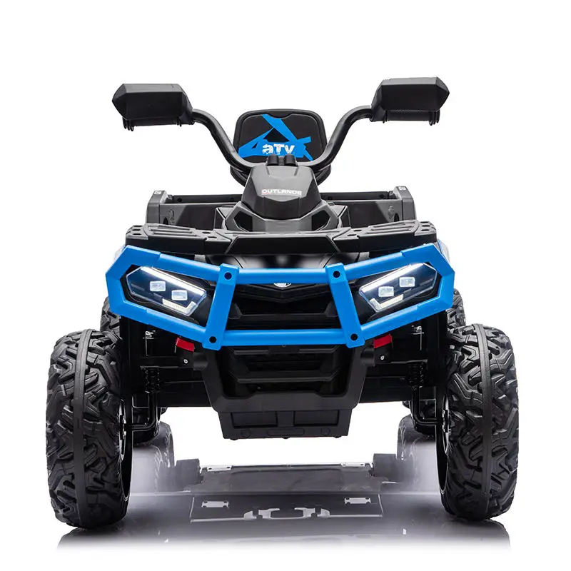 Big Size Six-wheel Remote Control 12V/24V Battery-Powered Electric Ride-On Car with Leather Seats and Music for Kids 5-10 Years — image 2