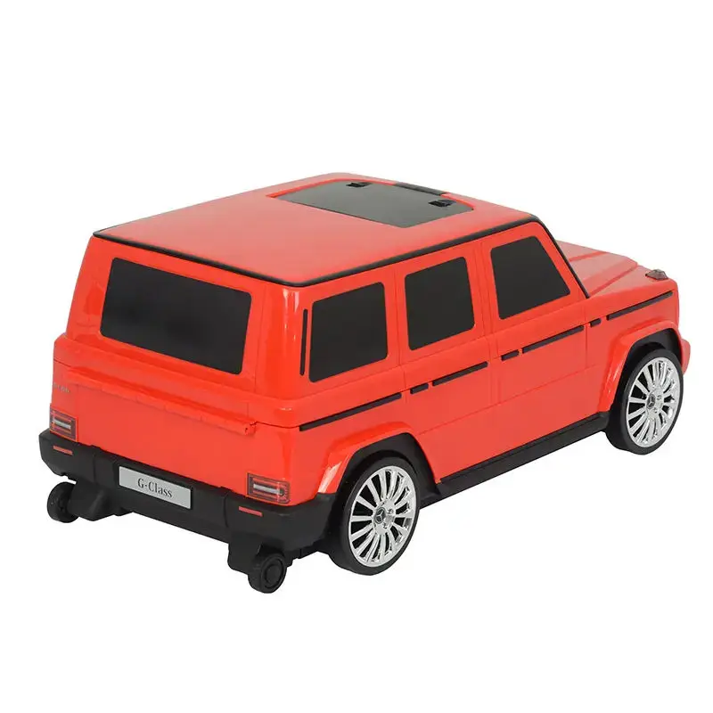Licenced Mercedes-Benz G-Class 2-in-1 Riding Suitcase Baby Ride on Toy Car with Push Handle Best Gifts for Boy Girls 1-4 Years — image 3