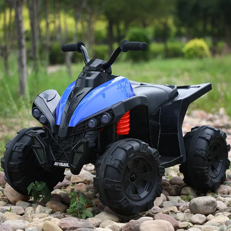 Hot-sale Children's Electric Motorcycle Baby Battery Ride on Car 4 Wheels Off-road Beach ATV Kids Car Electric for 2-7 Years Old — image 3