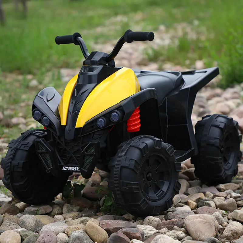 Hot-sale Children's Electric Motorcycle Baby Battery Ride on Car 4 Wheels Off-road Beach ATV Kids Car Electric for 2-7 Years Old — image 4