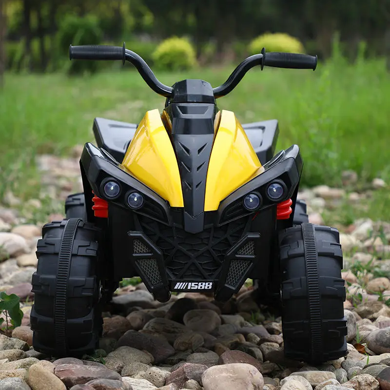 Hot-sale Children's Electric Motorcycle Baby Battery Ride on Car 4 Wheels Off-road Beach ATV Kids Car Electric for 2-7 Years Old — image 5