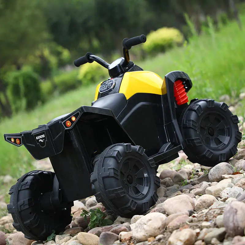 Hot-sale Children's Electric Motorcycle Baby Battery Ride on Car 4 Wheels Off-road Beach ATV Kids Car Electric for 2-7 Years Old — image 6