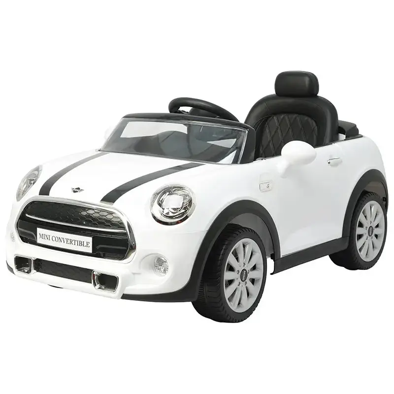 Licenced BWM MINI Convertible 12V Battery Powered Push Car Made of Plastic Remote Control Electric Car for Kids 3 to 6 Years — image 2