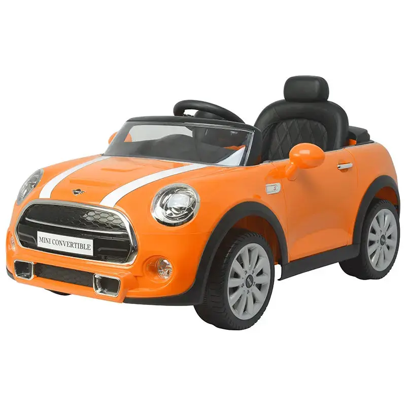 Licenced BWM MINI Convertible 12V Battery Powered Push Car Made of Plastic Remote Control Electric Car for Kids 3 to 6 Years — image 3