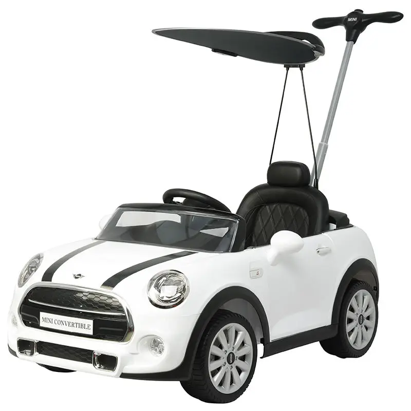 Licenced BWM MINI Convertible 12V Battery Powered Push Car Made of Plastic Remote Control Electric Car for Kids 3 to 6 Years — image 5