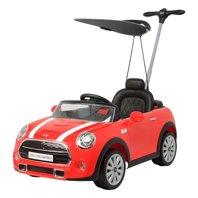 Licenced BWM MINI Convertible 12V Battery Powered Push Car Made of Plastic Remote Control Electric Car for Kids 3 to 6 Years — image 6
