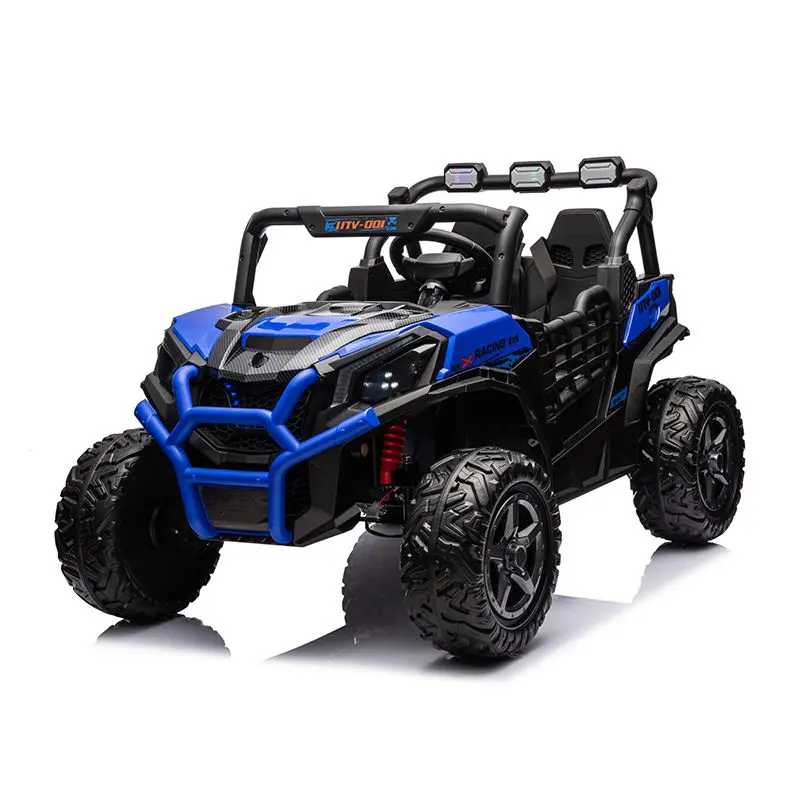 Wholesale Price Big Size 2 Seats Toy Car 24V Kids Electric Car Kids Ride on Electric Cars for Children 7-10 to Drive — image 2