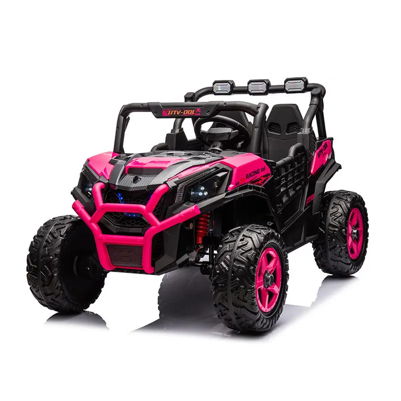 Wholesale Price Big Size 2 Seats Toy Car 24V Kids Electric Car Kids Ride on Electric Cars for Children 7-10 to Drive — image 3