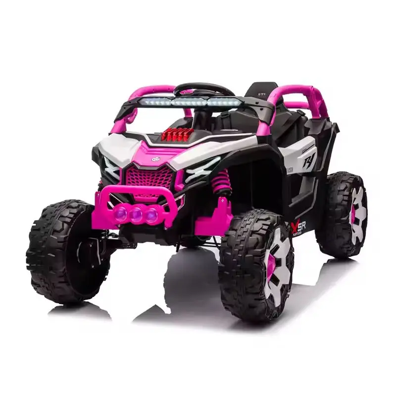 Wholesale Factory Price One Key Start Two Seats Kids Electric Ride on Car 12V Battery-operated Toy Cars for Kids to Drive — image 6