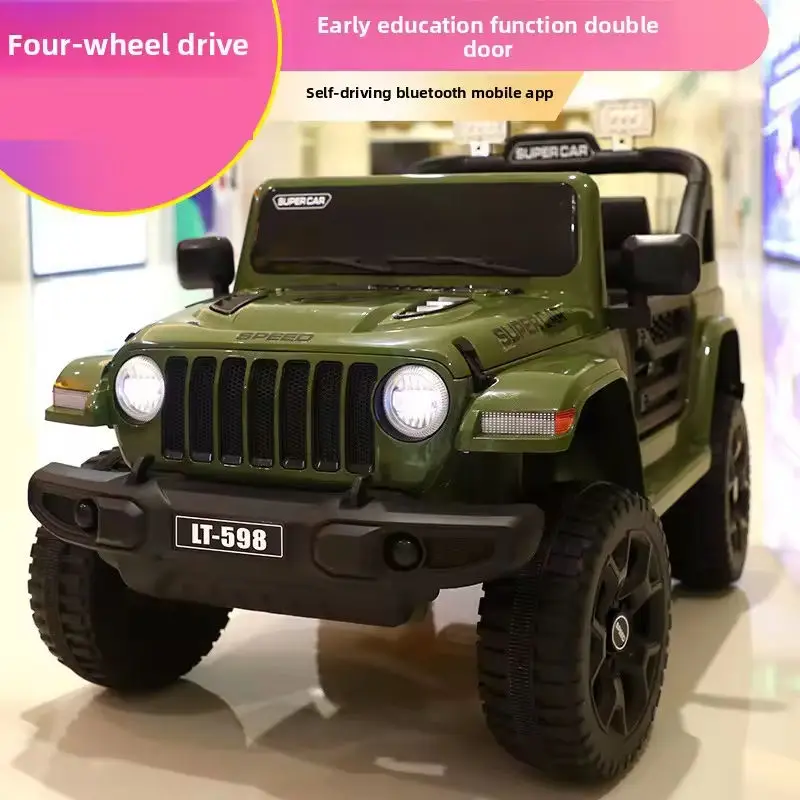 Hot Selling Manufacturer Supplier Battery-powered Car for Kids to Drive 12V Kids Ride on Car Kids Electric Car 2 Seater — view 5
