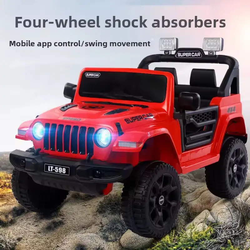 Hot Selling Manufacturer Supplier Battery-powered Car for Kids to Drive 12V Kids Ride on Car Kids Electric Car 2 Seater — view 6