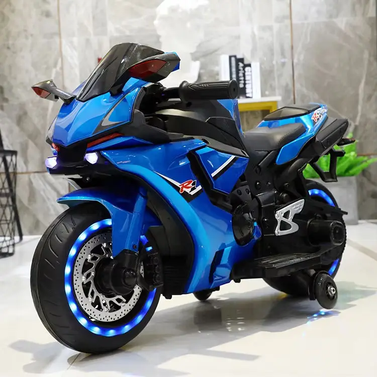 12V Children Electric Motorcycles Baby Motorbike Ride on Toys Cars Kids Electric Motor Bike — image 4