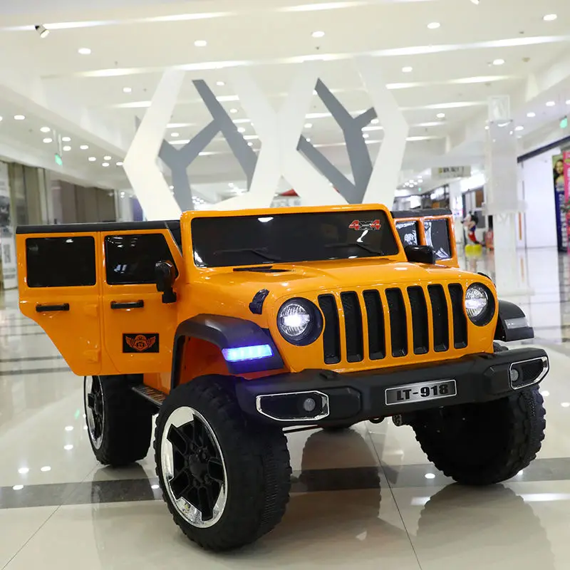 Hot Selling 12V Plastic Off-road Children's Electric Car 2 Seater Kids Electric Toy Car Ride-On Car for Kids to Drive — image 7