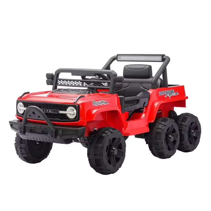 CE EN71 Certified Toys 12V Battery 4WD Six Wheels Remote Control Big Size Electric Ride-On Car for Kids Carro Electrico — view 1
