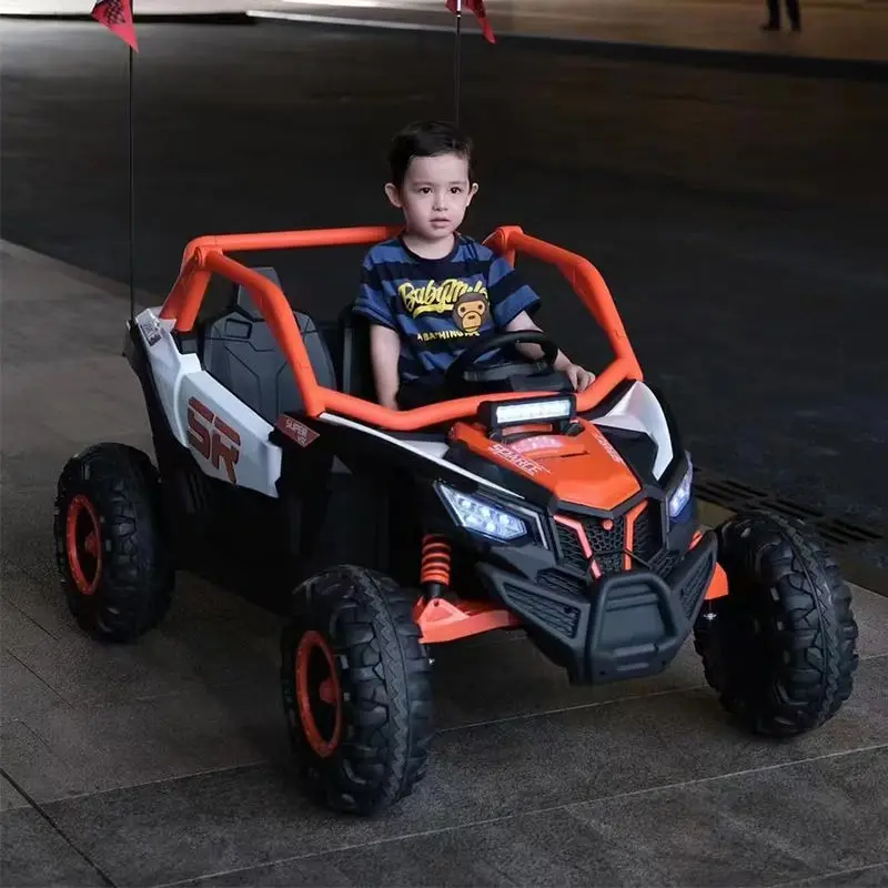 Best Sale 2-seat Licensed Can Am Marverick UTV Kids Ride on Car 24V Battery Powered Kids Electric Car for Children — image 4