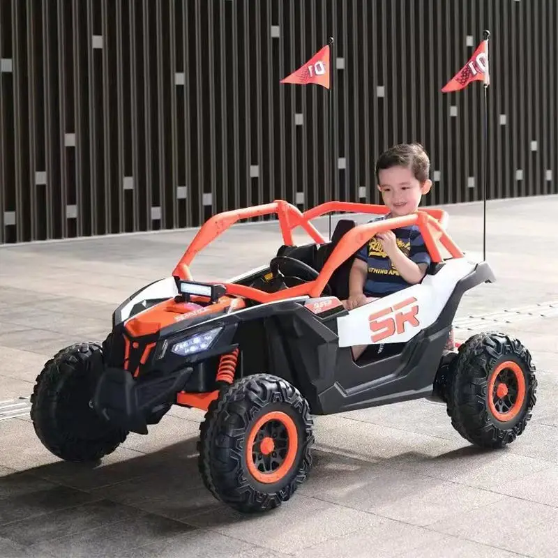 Best Sale 2-seat Licensed Can Am Marverick UTV Kids Ride on Car 24V Battery Powered Kids Electric Car for Children — image 6