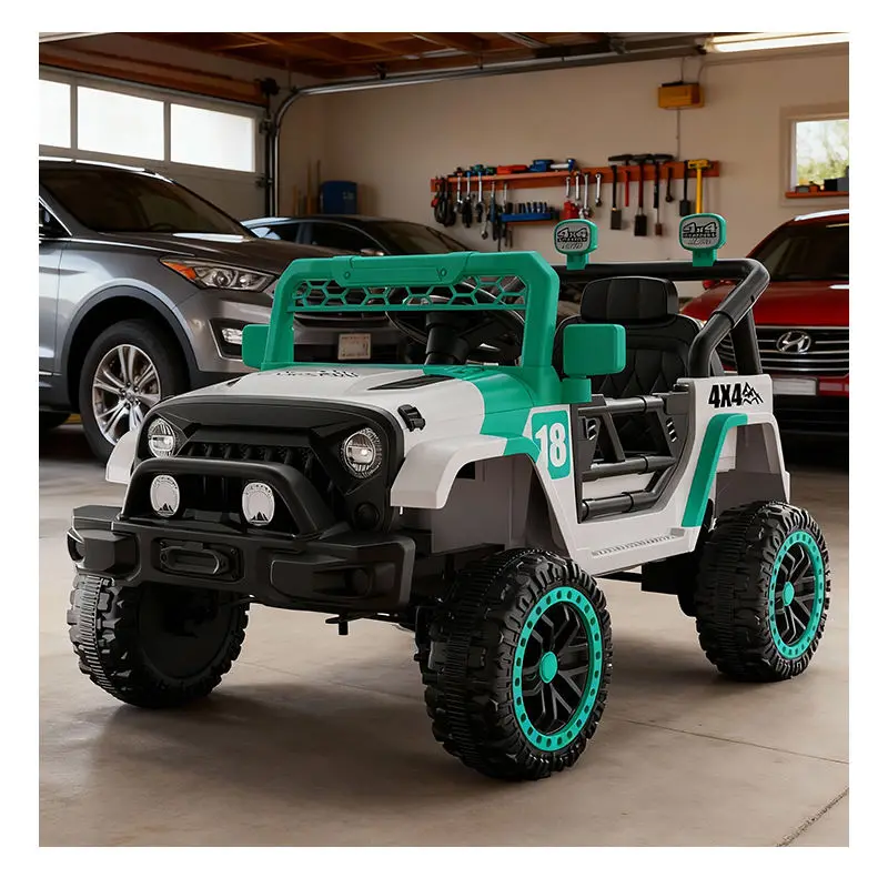2025 Big Kids Ride-On Car Electric Vehicle Battery Operated Toy Car with Music Lights Remote Control Outdoor Drive Experience — image 3