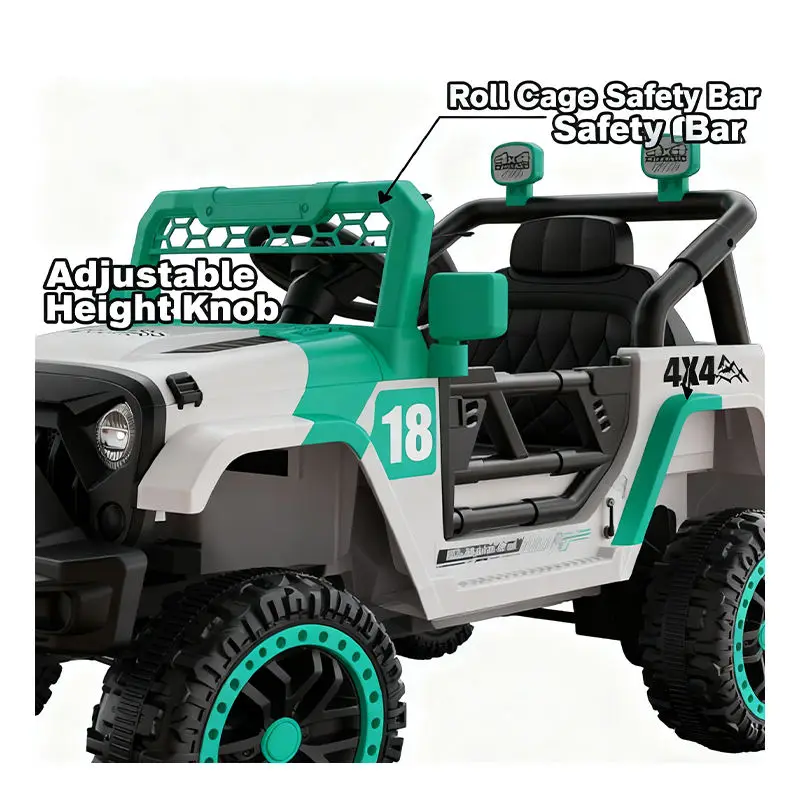 2025 Big Kids Ride-On Car Electric Vehicle Battery Operated Toy Car with Music Lights Remote Control Outdoor Drive Experience — image 5