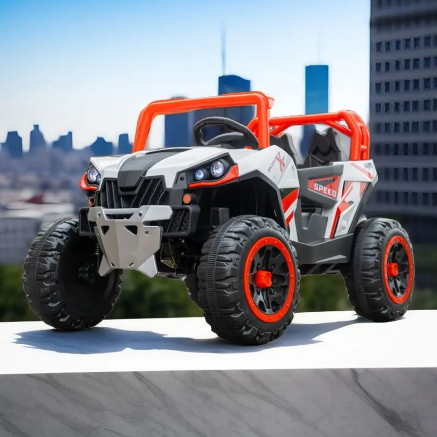 Factory Direct-selling Off-road Hot Sale 2.4 G Remote Control 12V Kids Toy Vehicle Battery Ride on Car Electric for Children — image 3