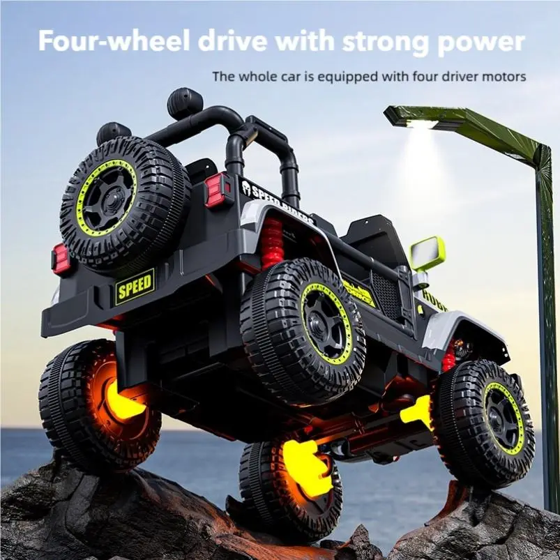 OYT Low Price Battery Operated Electric Ride-on Toy Car with Remote Control 12V for 5-7 Years Old Kids — image 3