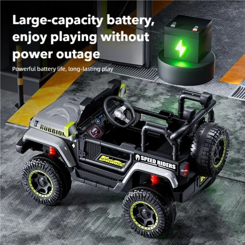OYT Low Price Battery Operated Electric Ride-on Toy Car with Remote Control 12V for 5-7 Years Old Kids — image 4