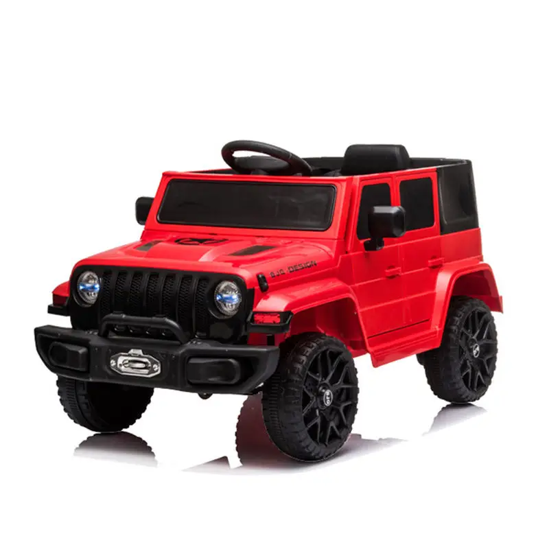 Wholesale Cheap Rechargeable Battery Car for Children 12V Four-Wheel Remote Control Electric Off-road Vehicle Kids Car E — view 1