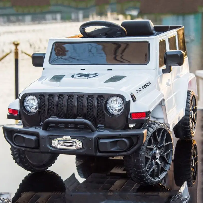 Wholesale Cheap Rechargeable Battery Car for Children 12V Four-Wheel Remote Control Electric Off-road Vehicle Kids Car Electric — image 6