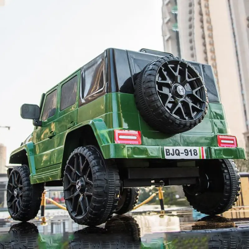 Wholesale Cheap Rechargeable Battery Car for Children 12V Four-Wheel Remote Control Electric Off-road Vehicle Kids Car Electric — image 7