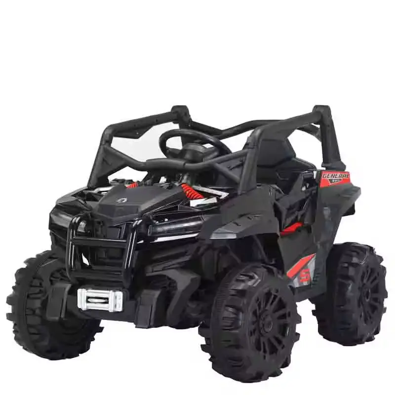 Children's Four-Wheel Off-road Electric Vehicle 12V Electric Car Kids Plastic Remote Control Toy Cars for Kids to Drive — image 6