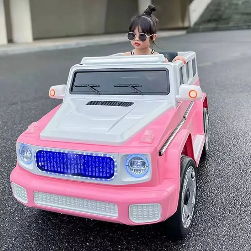 Licensed Ride on Car Children's Electric Remote Control Off-road Toy Car Male and Female Children Baby Car — image 2