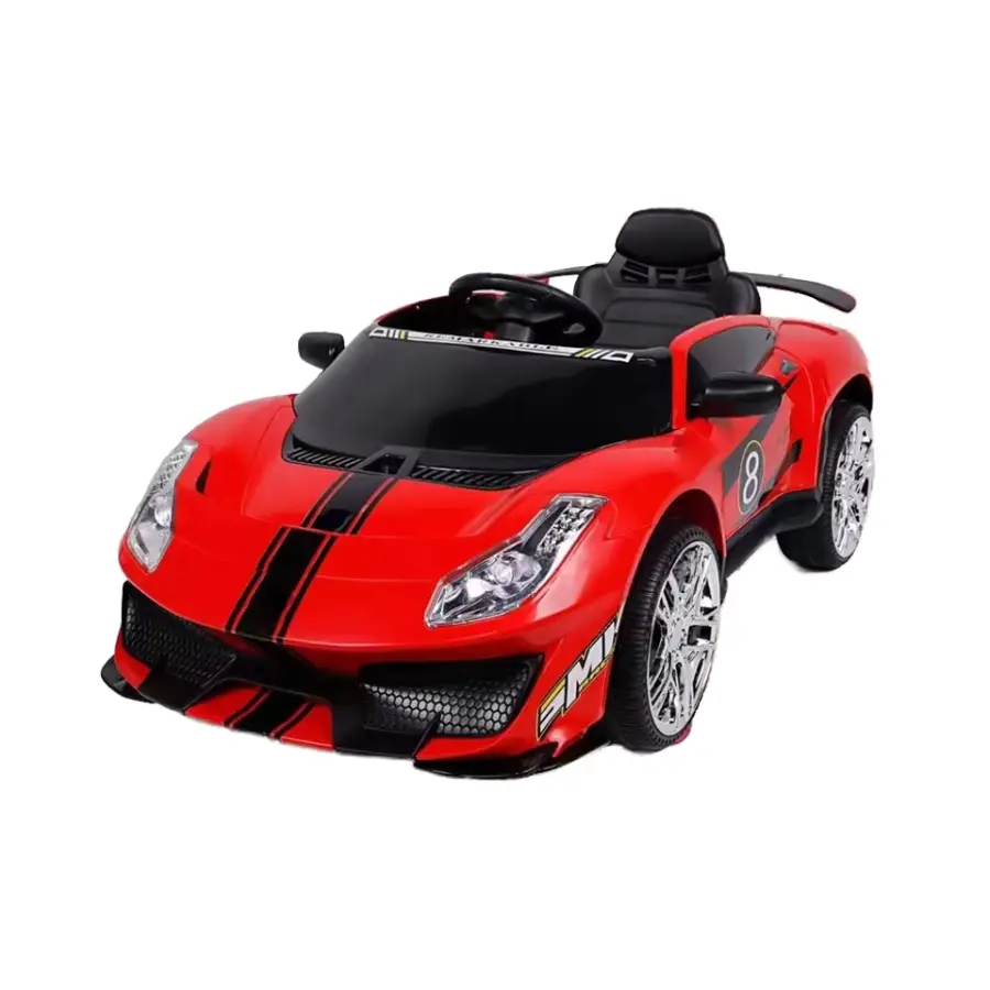 Kids Rechargeable Electric Ride-On Toy 12+ Years Small Wheel Remote Control Vehicle with Music Lights Made of Plastic Material — image 2