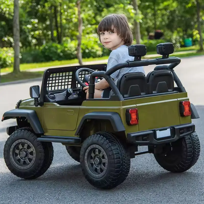 2 Seater Off-road Children's Electric Vehicle/kids Electric Car 4 Wheels Remote Control Powerful Ride on Car for 1-6 Years Old — image 4