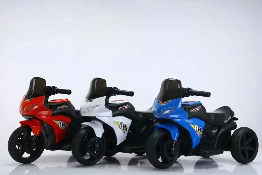 Unisex Electric Ride-On Motorcycle Toy Car for Kids 2-4 Years ABS Battery Powered 3-Wheel Tricycle Motorbike Remote Control for — image 2