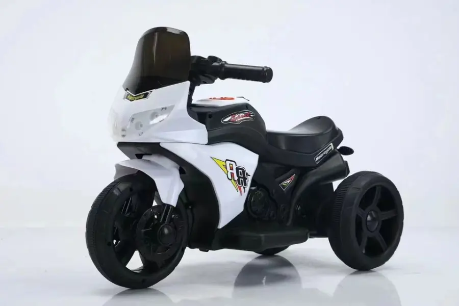 Unisex Electric Ride-On Motorcycle Toy Car for Kids 2-4 Years ABS Battery Powered 3-Wheel Tricycle Motorbike Remote Control for — image 3