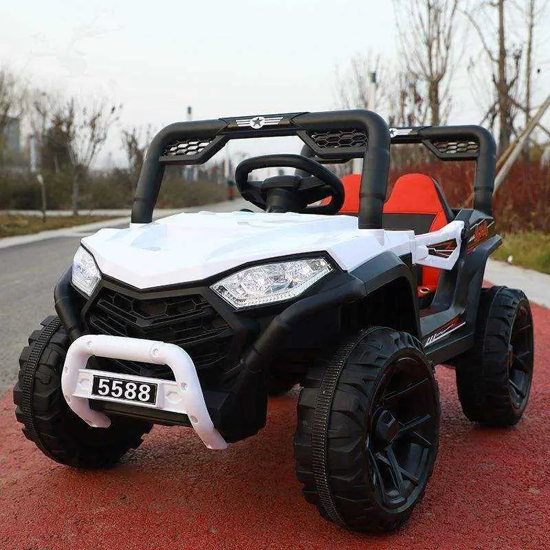 Children's Electric Car Off-Road Four-Wheel Sit-On Four-Wheel Drive Stroller Baby Toy Car Boy New Model — image 5