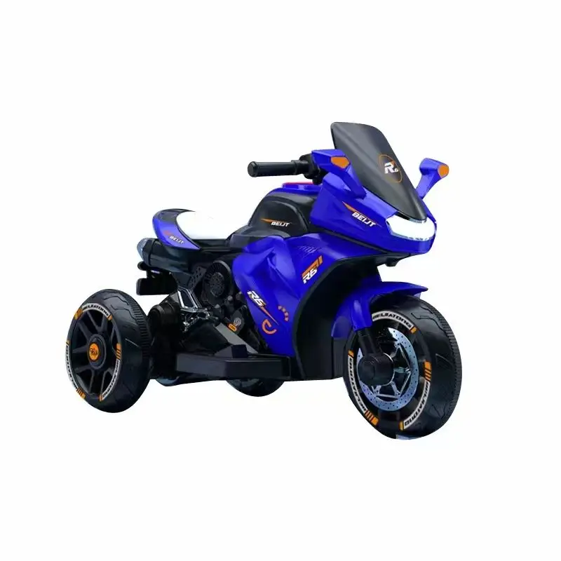 Wholesale Unisex Children's Electric Car Low Price Kids Plastic Tricycle with Battery-Powered Wheel Perfect Ride on Toy — image 3