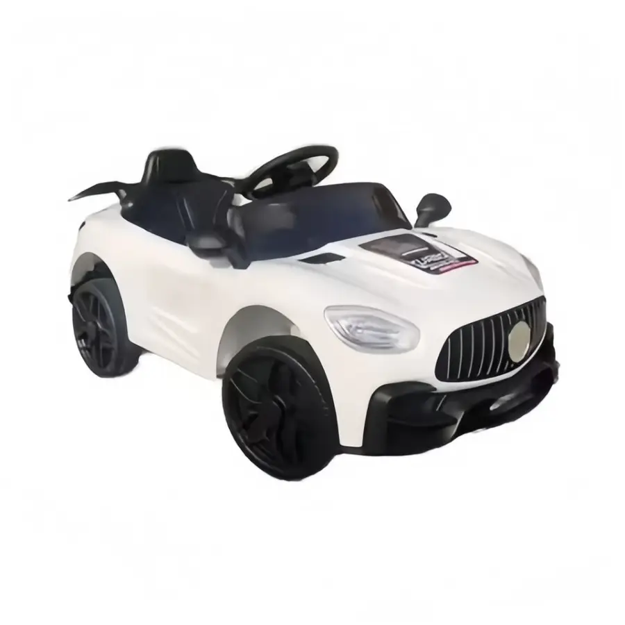 Unisex Children's Rechargeable Electric Ride-On Four-Wheel Tricycle New Remote Control Kids' Battery Power Car Plastic — view 1