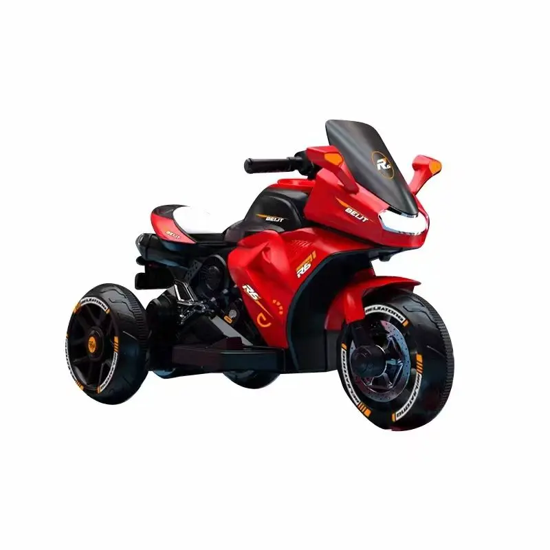 Wholesale Unisex Children's Electric Car Low Price Kids Plastic Tricycle with Battery-Powered Wheel Perfect Ride on Toy — image 4