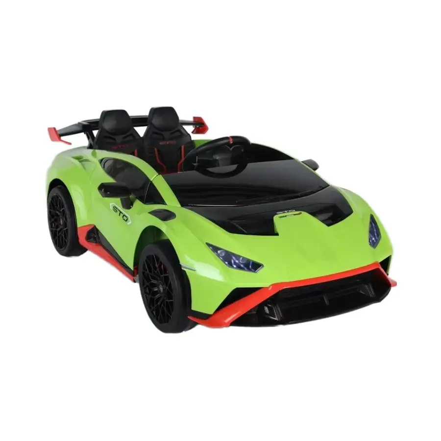 2025 Unisex Children's Electric Ride-on Car New Four-Wheel Remote Control Battery Power Rechargeable Plastic Ride-on Car — view 1