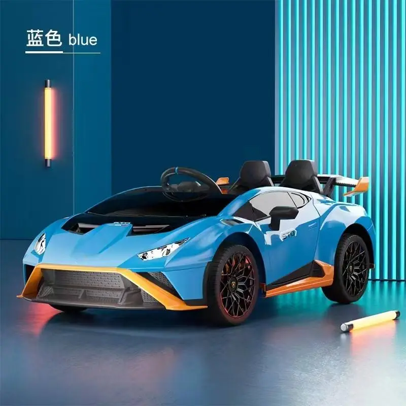 2025 Unisex Children's Electric Ride-on Car New Four-Wheel Remote Control Battery Power Rechargeable Plastic Ride-on Car-Kids' — image 2